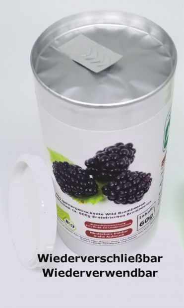 BIO 3-fach Premium Beeren gefriergetrocknet Frischedose
