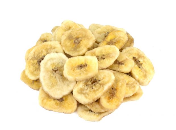 Bio gesüßte Bananenchips mit Honig