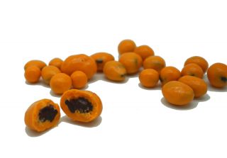Gefriergetrocknete Bio Cranberry in weißer Fairtrade Orangen Schokolade
